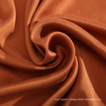 Coffee brown 19MM 57%SILK43%TENCEL Eco-friendly Sustainable Silk Tencel silk Fabric